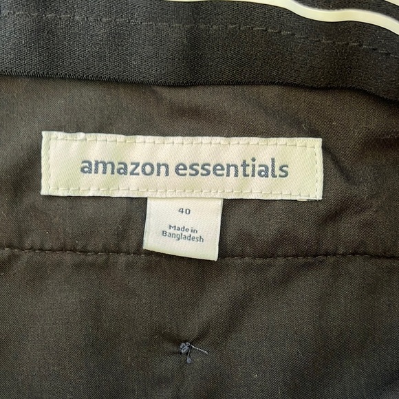 Amazon Essentials Dark Navy Blue Flat Front Mens Classic Fit Golf Shorts NWOT - Picture 4 of 8